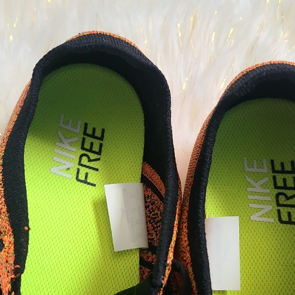 Nike Black and Orange Dynamic Sneakers - Picture 8 of 13